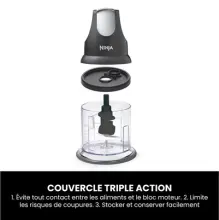 Ninja Express chop Mini hachoir & mixeur NJ1002EUBK