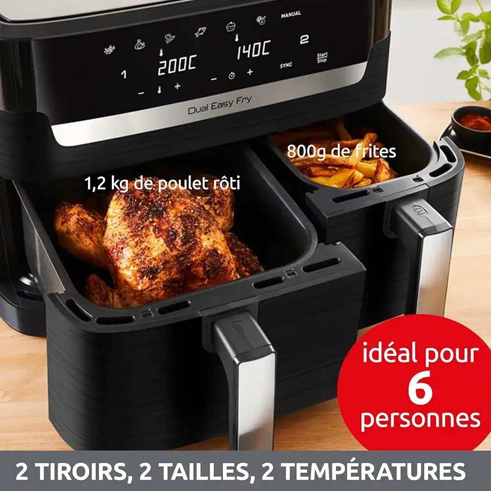 Airfryer Moulinex EZ901820 8,3 L Jusqu'à 8 Personnes
