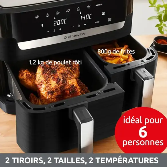 Airfryer Moulinex EZ901820 8,3 L Jusqu'à 8 Personnes