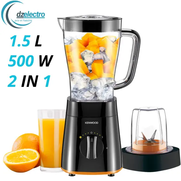 Kenwood blender 500W 1.5L Blp15.150Bk Black