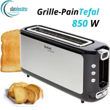 Grille-Pain Tefal Compact Inox TL365ETR