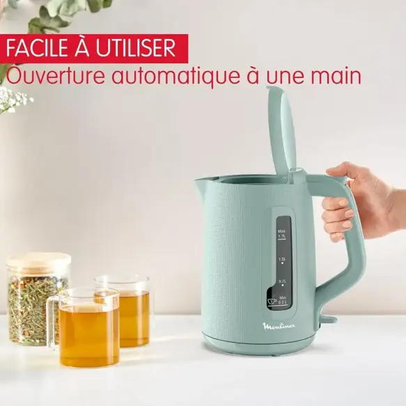 Moulinex morning plus bouilloire électrique 1.7l by2m1310