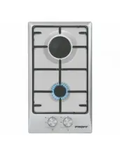 PROFF P303 Plaque Inox 2 feu