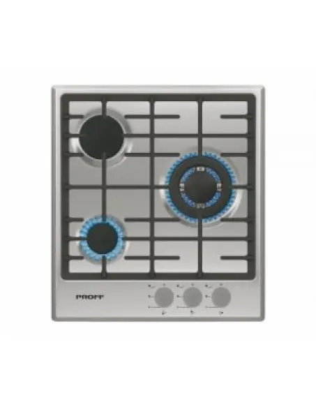 PROFF P402 Plaque de Cuisson 3 Feux Inox