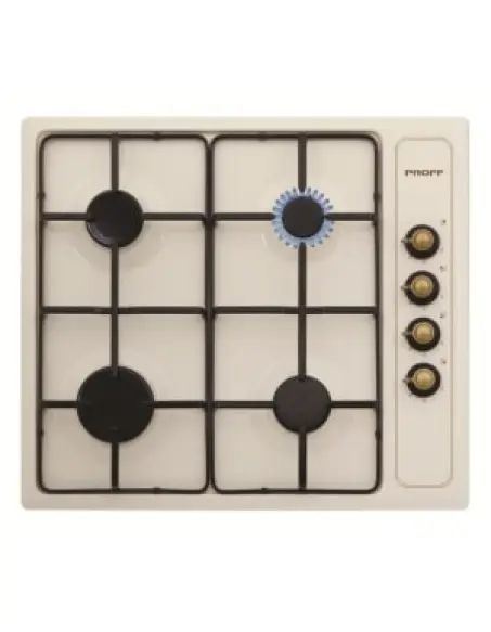 PROFF P603 Plaque de cuisson  Rustique Beige 60 CM