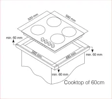PROFF P604 Plaque de cuisson Rustique