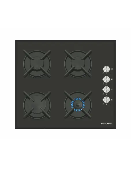 PROFF P607 Plaque de Cuisson 60 CM Verre Noir