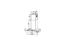 Proff hotte  LD22 ECO 60CM