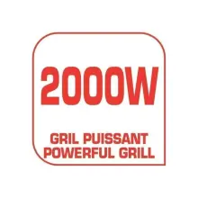 Tefal grille panineuse inicio  2000w Gc242D12