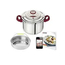 Seb cocotte autocuiseur 8L Clipso Plus Précision