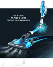 ROWENTA Air Force Flex 560 Aqua sans fil RH9490WO