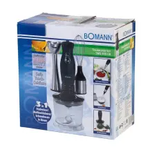 Bomann 3en1 mixeur batteur hachoir SMS 349CB