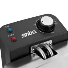 Sinbo SDF 3827  Friteuse à Graisse Profonde - Inox - Gris