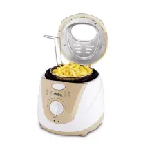 Sinbo Friteuse - Sdf 3817 - Beige/Blanc friteuse a l'huile