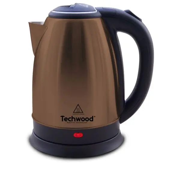 Techwood Bouilloire Sans Fil Tbi-1821- 1500 W-1,8 L-Bronze