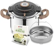 Seb 8L Autocuiseur Clipso+Précision Copper P4411409