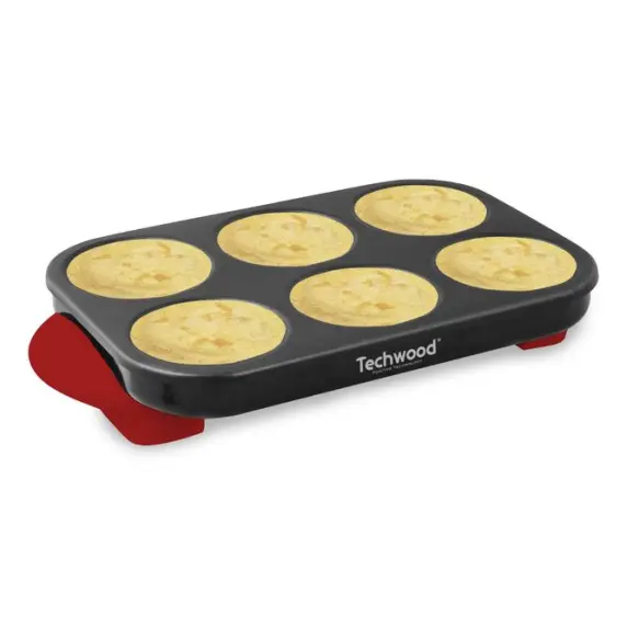 Techwood TCP-65 Crêpière Mini Crêpes Et Pancakes 1500W