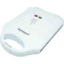 Techwood Gaufrier 4 Gaufres TGE-448 Blanc