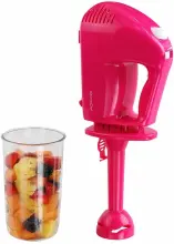 Domoclip DOP164F Set Batteur mixeur hachoir, Rose