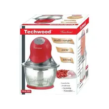 Techwood Mini Hachoir   Tha-085  Rouge