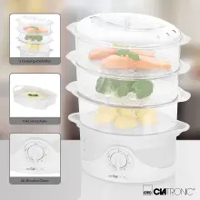 Clatronic Riz-Rice Cuiseur  Vapeur DG 3665