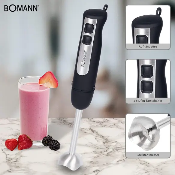 Bomann SM 6028 CB Mixeur plongeant 800 W