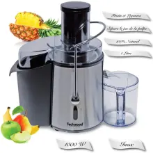 Techwood  Extracteur de Jus 1000w TCFI-1050,