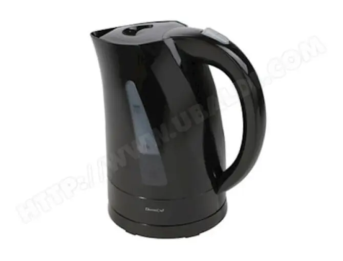 DOMOCLIP - Bouilloire sans fil noire 1,7 L DOM298N