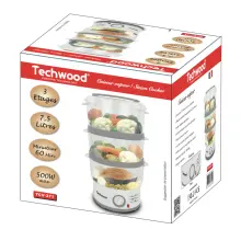 Techwood cuiseur a vapeur TCV-371