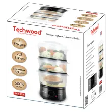 Techwood cuiseur a vapeur TCV-376