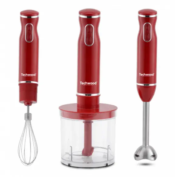 Techwood Mixeur plongeant 3en1 600WTMS-9605