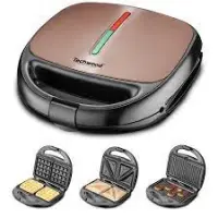 Techwood GAUFRIER/CROQUE/GRILL BRANZ   TGCI-811