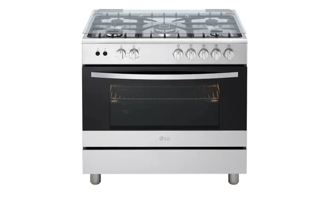 LG cuisinière à gaz 5Feux 90CM FA415RMA