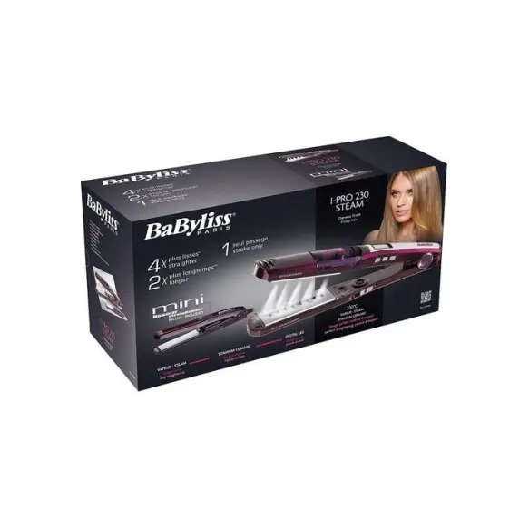 Babyliss Paris Coffret Lisseur Vapeur iPro 230 ST396E