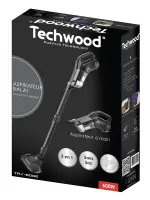 Techwood Aspirateur Balai 2 en1 600W  TAS-6006