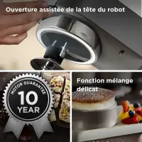 Kenwood pétrin chef xl titanium 6.7L 1700W KVL8300S