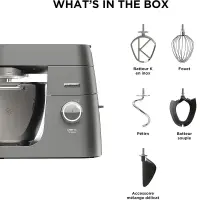 Kenwood pétrin chef xl titanium 6.7L 1700W KVL8300S