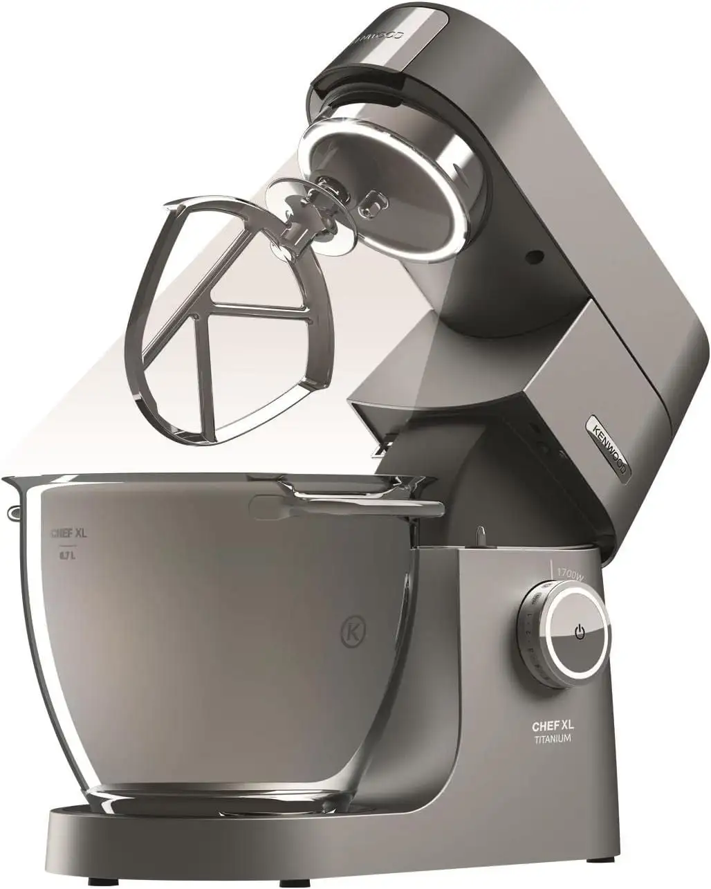 Kenwood pétrin chef xl titanium 6.7L 1700w KVL8320S