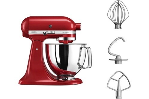 Kitchenaid Artisan pétrin 4.8L 5KSM125EER