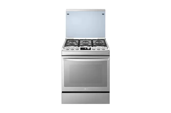 LG Cuisinière à gaz capacité de 6 brûleurs LF761S