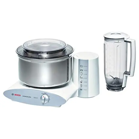 Bosch Robot Pétrin 1000 W argent MUM6N21