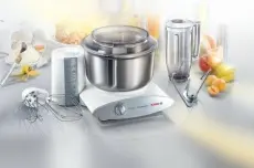 Bosch Robot Pétrin 1000 W argent MUM6N21