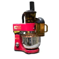 Bergmann Robot Pétrin 3 en 1 -1500 watts -Rouge -Best 1000