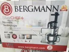 Bergmann Robot Pétrin 3 en 1 -1500 watts -Rouge -Best 1000