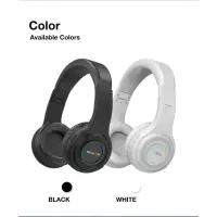 Moxom Casque Stéréo Sans Fil  Micro Sd  Mx Wl15 Noir