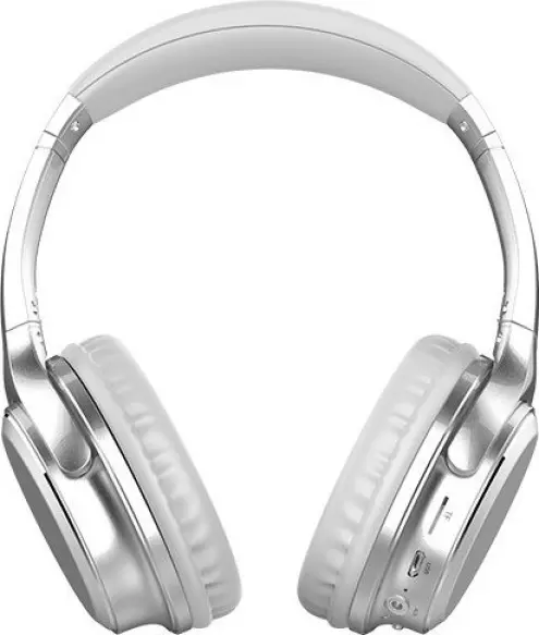 Moxom Casque Stéréo Sans Fil - Micro Sd- Mx Wl16  - Silver
