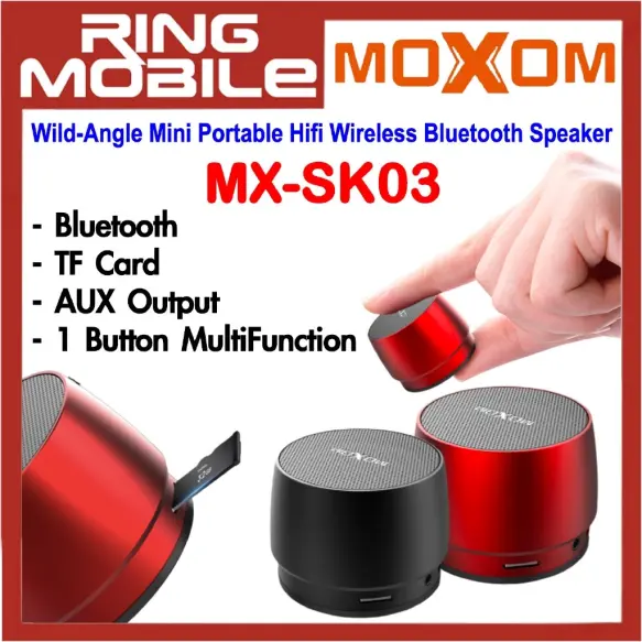 MOXOM Mini haut-parleur Bluetooth sans fil  SD MX-SK03