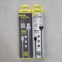 Awei Câble USB IPhone 1M  2.5A  CL-63 Noir
