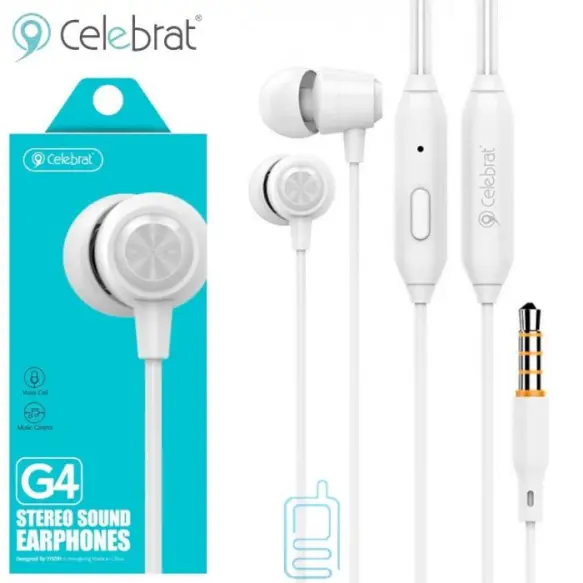 Celebrat G4 écouteurs filaires Sport 1.2 M