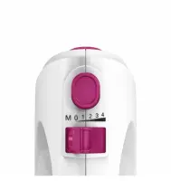 Bosch Batteur Turbo 2 Vitesses Mfq2210P Blanc